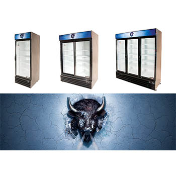 Bison Refrigeration Appliance Graphics Design and Print Production