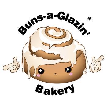 Buns'a'Glazin' Logo Design
