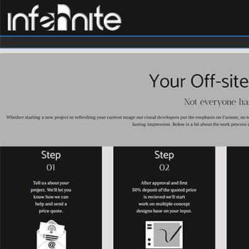 Infehnite Design 4pg Website Design and Maintenance