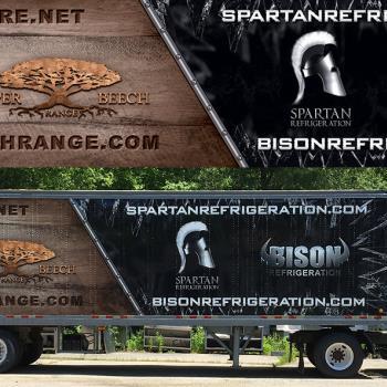 JMC Distribution 45ft Truck  Wrap Graphics Desing and Print Production