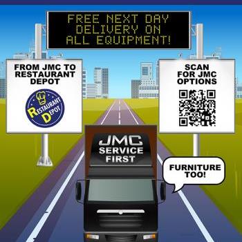 JMC and Restaurant Depot Collaboration Flyer Design and Print Production
