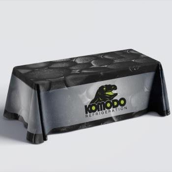 Komodo Refrigeration Convention Tabelcloth Design and Print Production