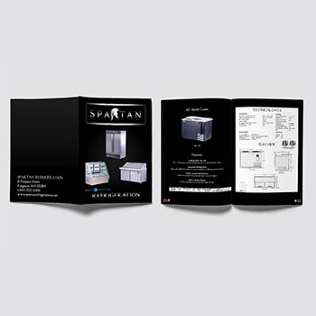 Spartan Refrigeration 156pg Catalog Design and Print Production